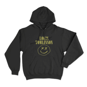 Louis Tomlinson Smile Unisex Hoodie Black