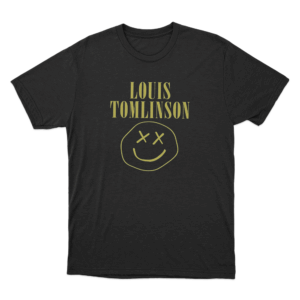 Louis Tomlinson Smile Unisex T Shirt Black